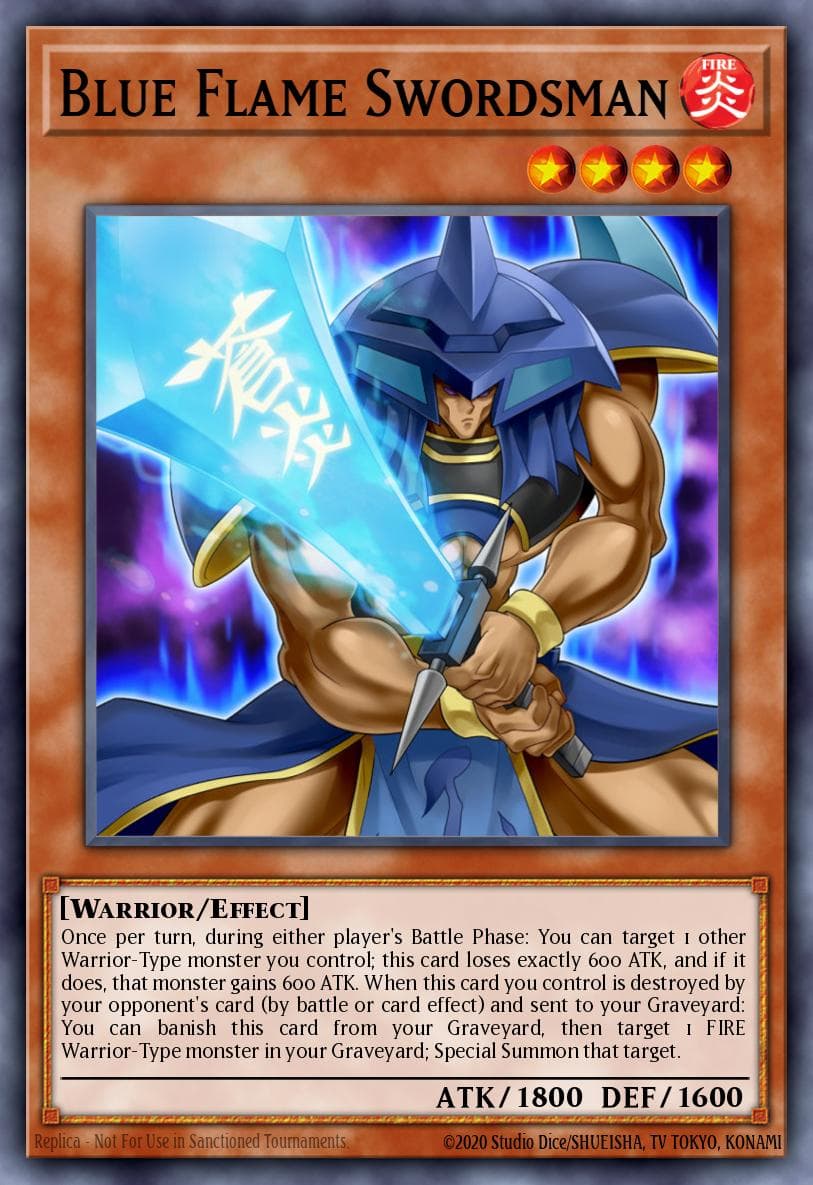 Blue Flame Swordsman Legendary Decks II card