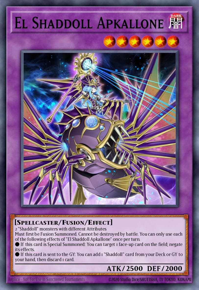 El Shaddoll Apkallone Structure Deck: Shaddoll Showdown card