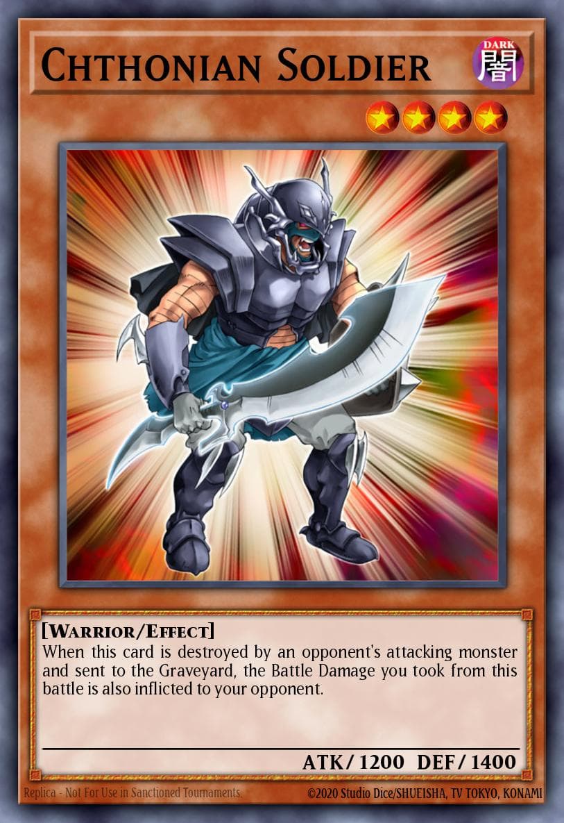 Chthonian Soldier Dark Revelation Volume 4 card
