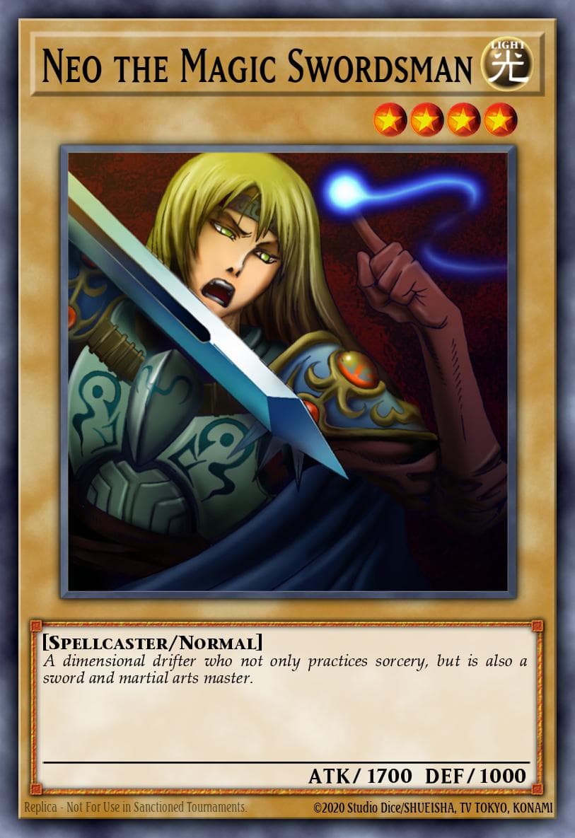 Neo the Magic Swordsman Starter Deck: Yugi Evolution card