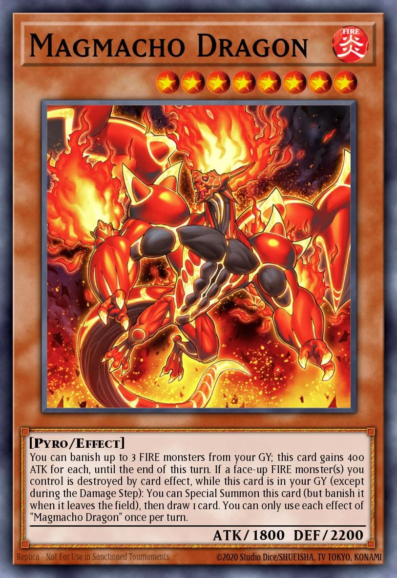 Magmacho Dragon 2025 Mega-Pack Tin card