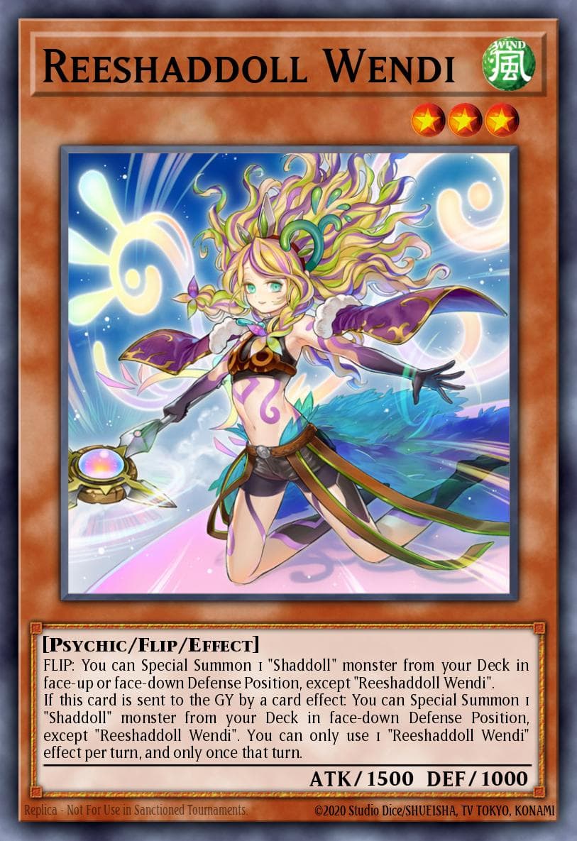 Reeshaddoll Wendi Structure Deck: Shaddoll Showdown card