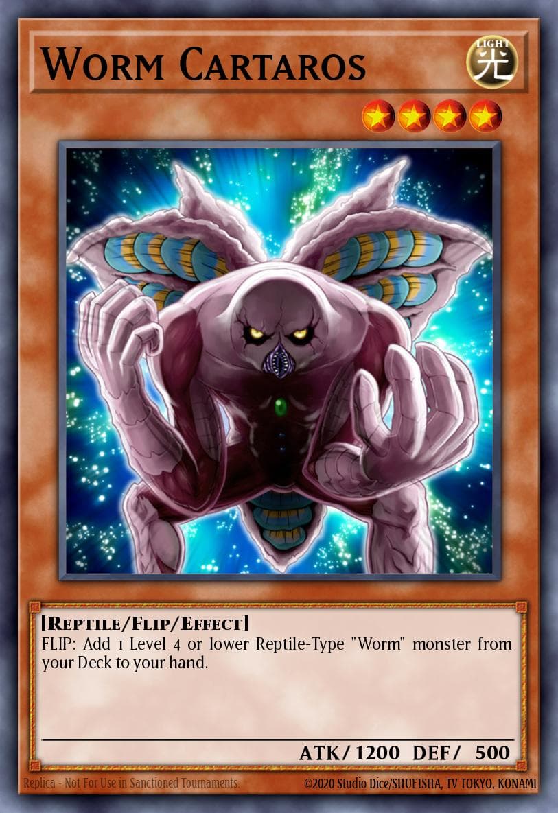 Worm Cartaros Duel Terminal 1 card