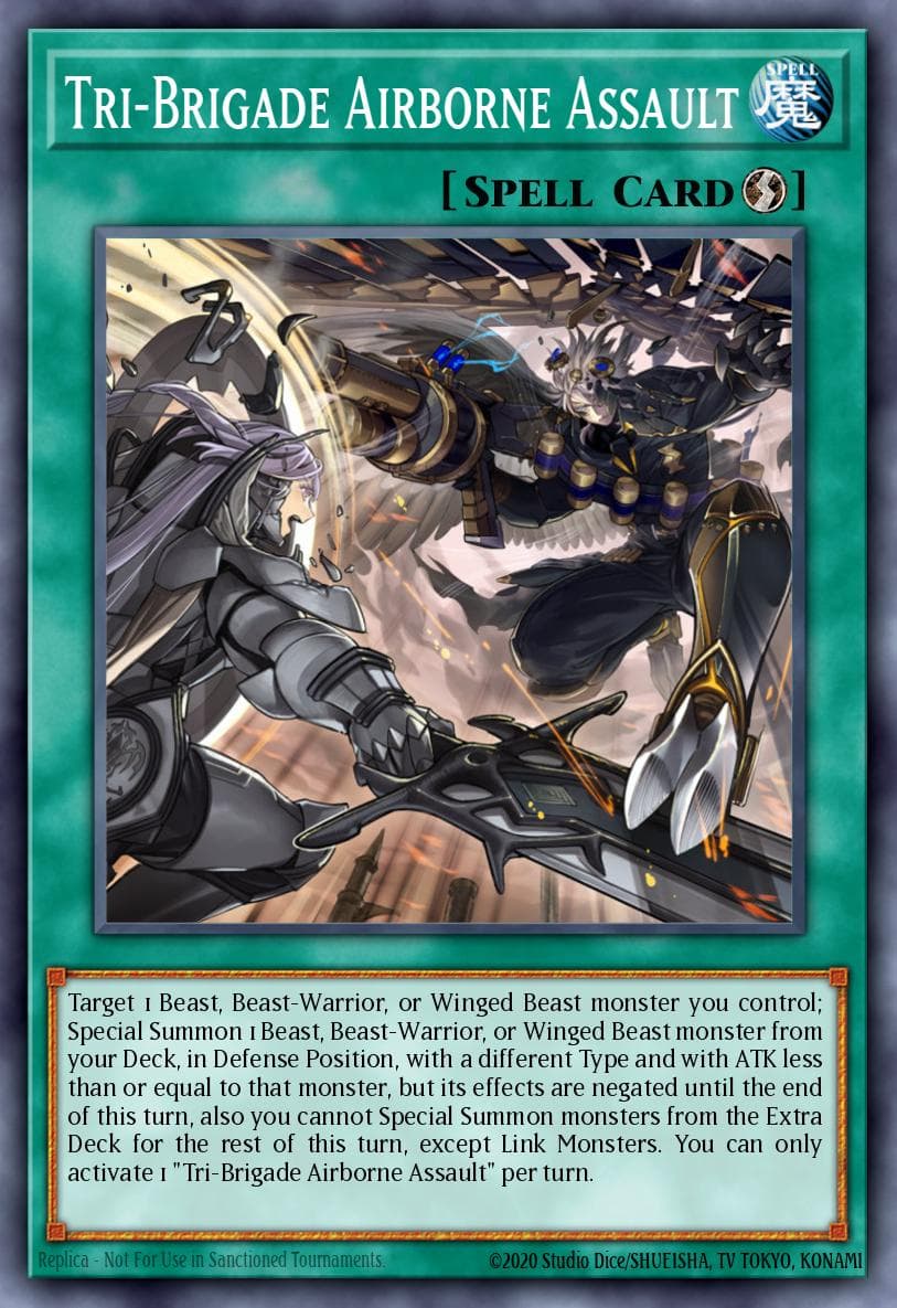 Tri-Brigade Airborne Assault Phantom Rage Premiere! promotional card card