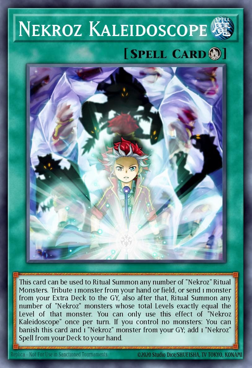 Nekroz Kaleidoscope The Secret Forces card