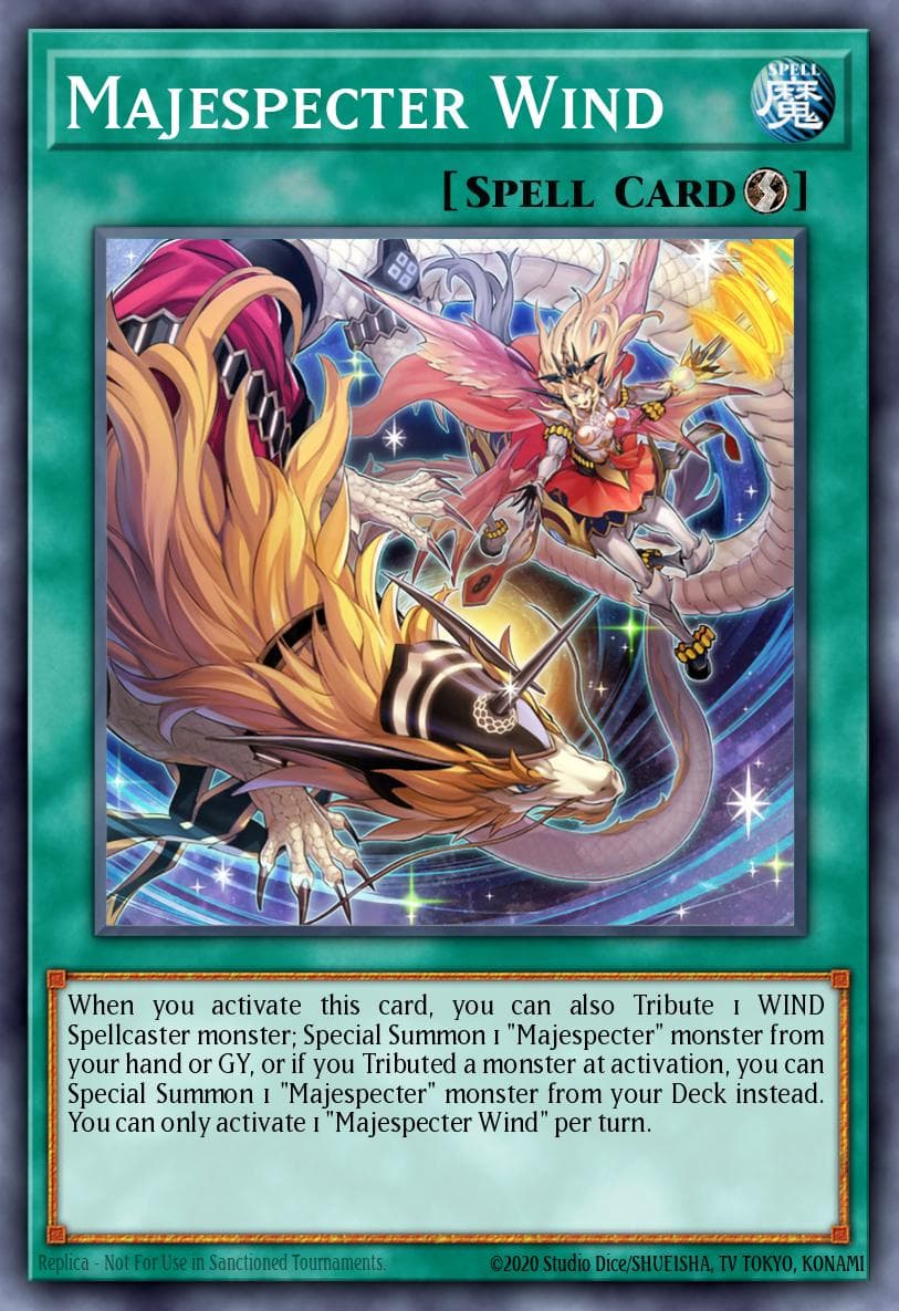 Majespecter Wind 2025 Mega-Pack Tin card
