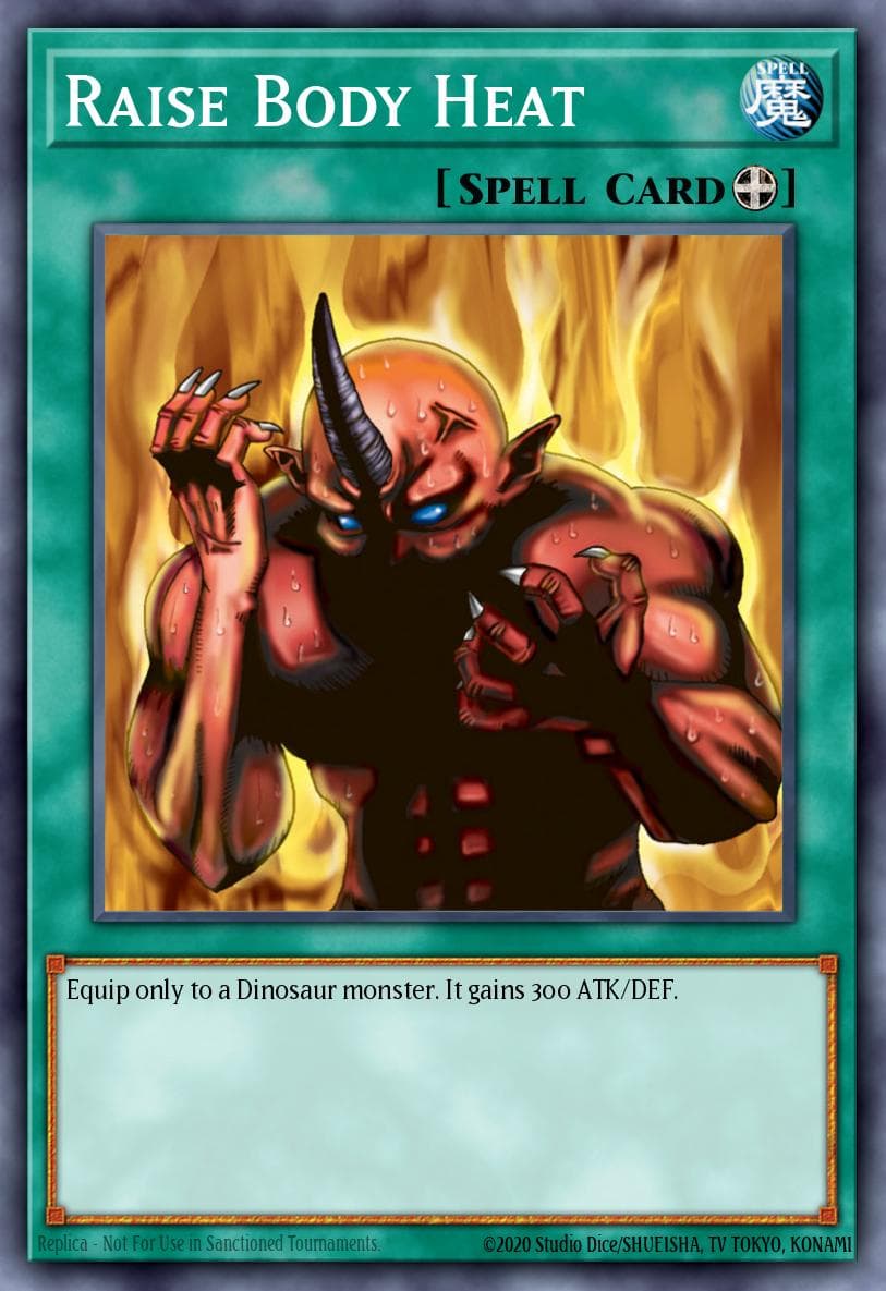 Raise Body Heat Speed Duel Starter Decks: Ultimate Predators card