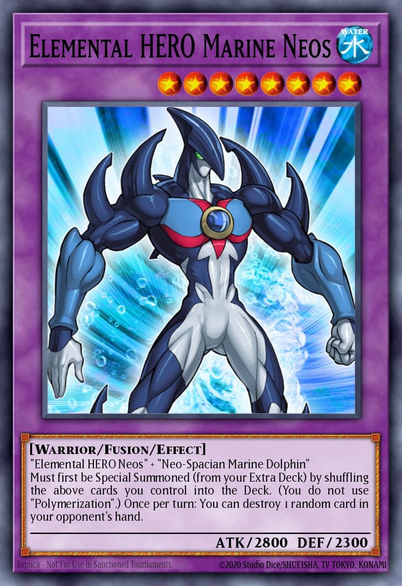 Elemental HERO Marine Neos Legendary Collection 2: The Duel Academy Years Mega Pack card