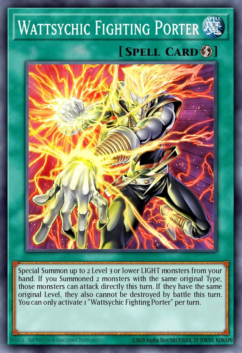 Wattsychic Fighting Porter Age of Overlord card