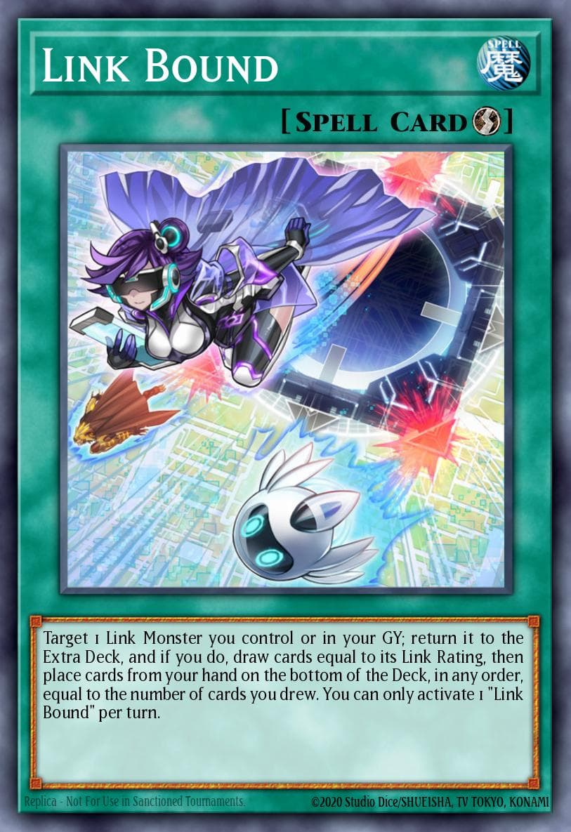 Link Bound Flames of Destruction Special Edition card