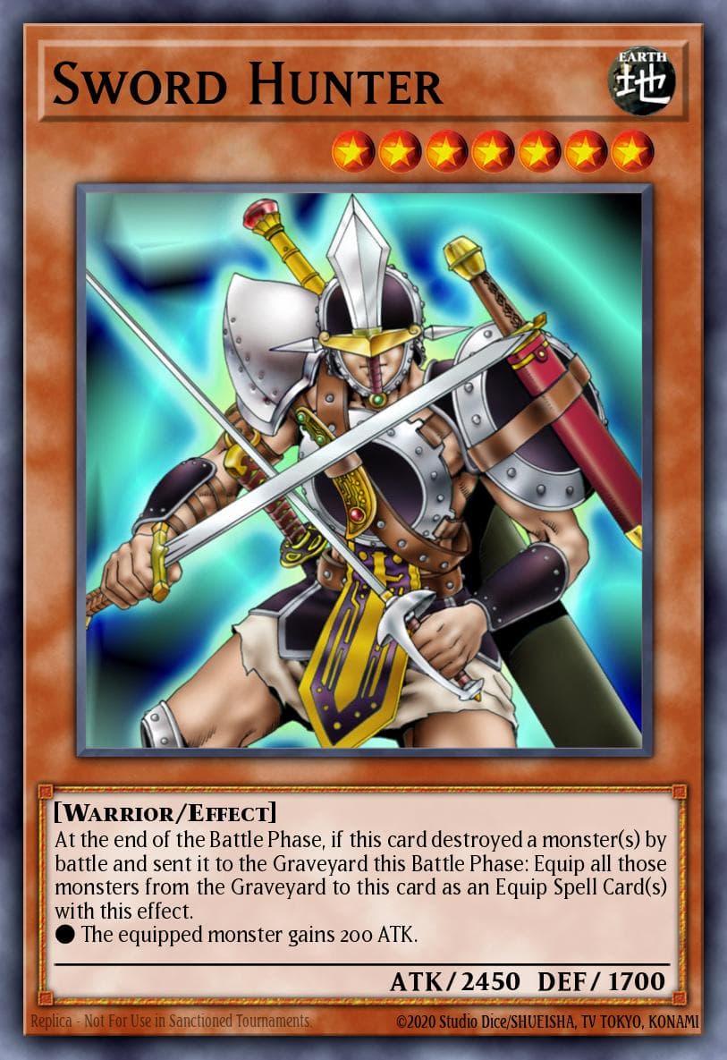 Sword Hunter Pharaoh's Servant card