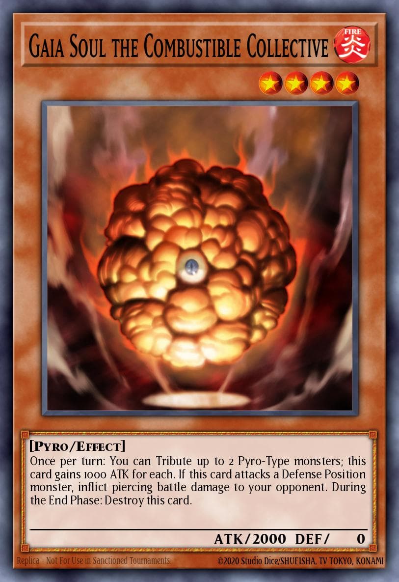 Gaia Soul the Combustible Collective Structure Deck: Blaze of Destruction card