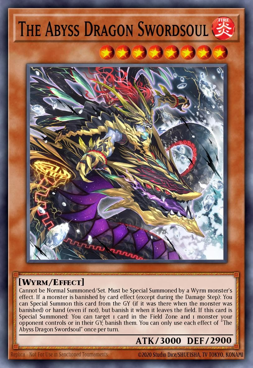 The Abyss Dragon Swordsoul 25th Anniversary Tin: Dueling Mirrors card