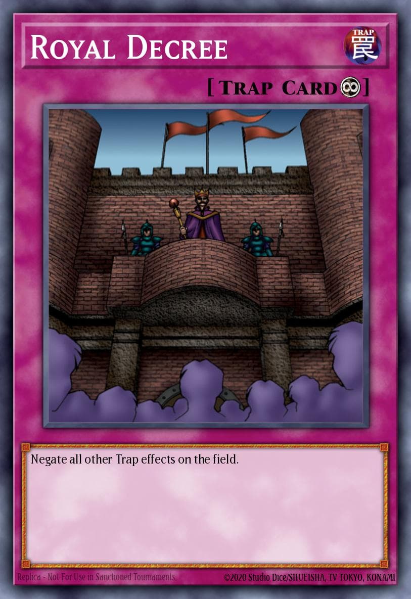 Royal Decree Duel Devastator card