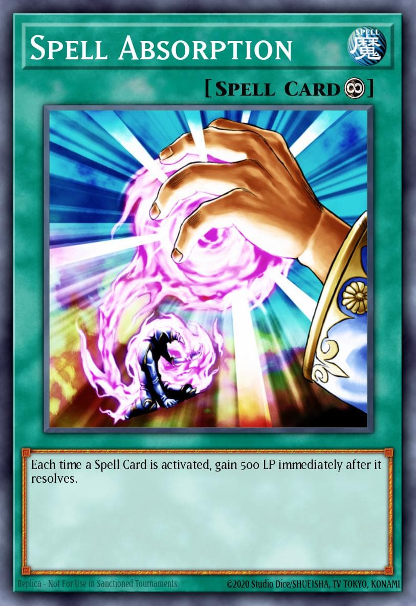 Spell Absorption Dark Revelation Volume 3 card