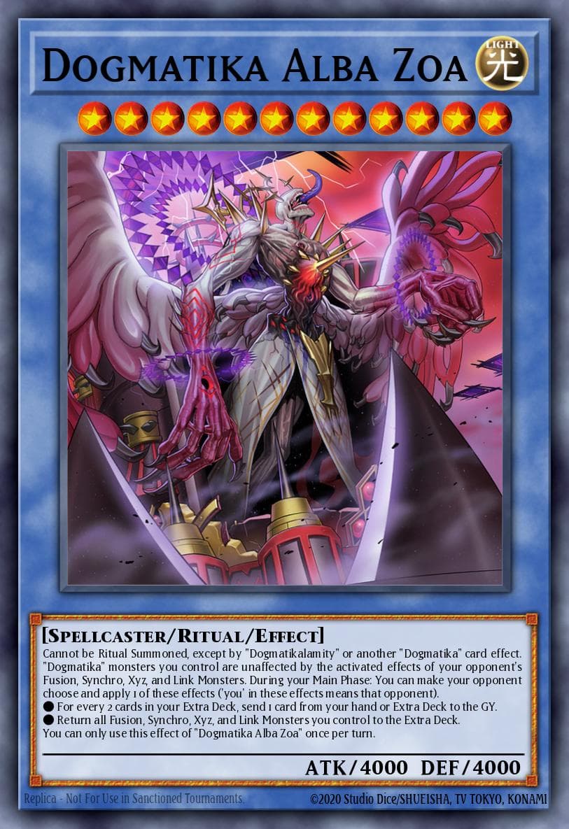 Dogmatika Alba Zoa Photon Hypernova card