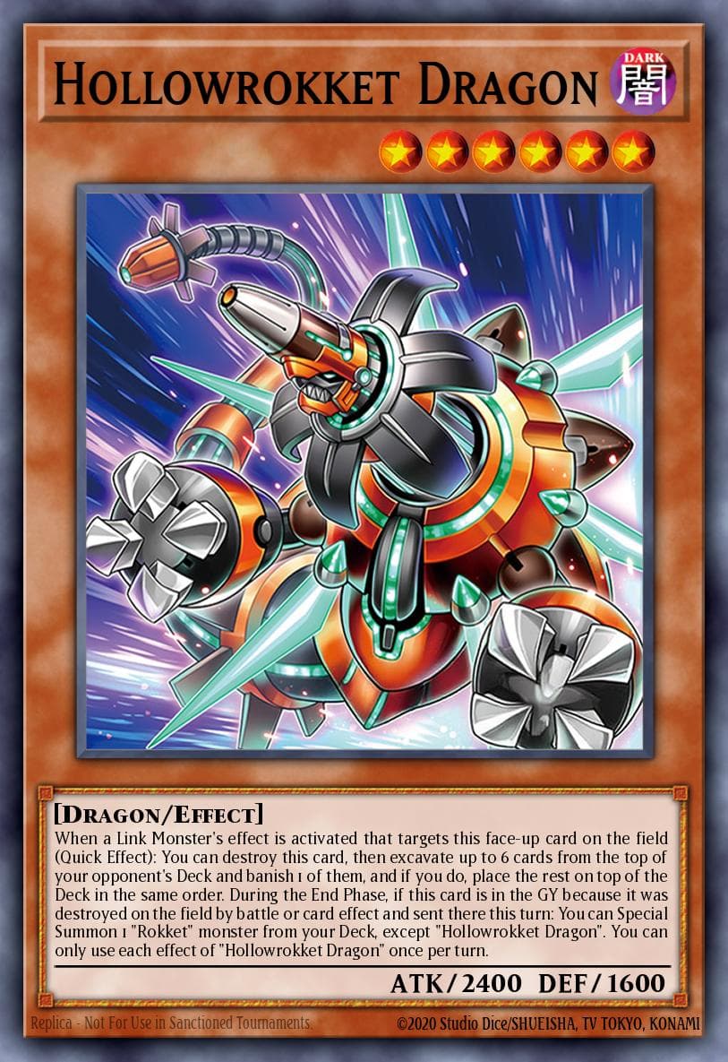 Hollowrokket Dragon Burst Protocol card