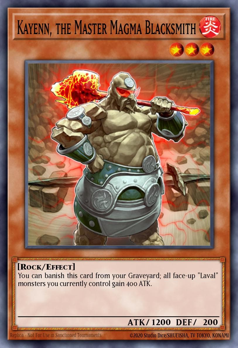 Kayenn, the Master Magma Blacksmith Hidden Arsenal 5: Steelswarm Invasion card