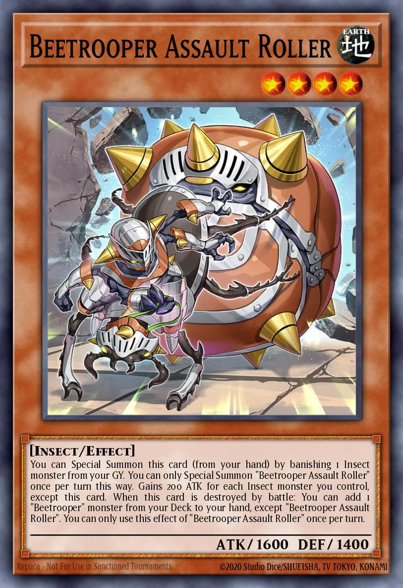 Beetrooper Assault Roller Burst of Destiny card