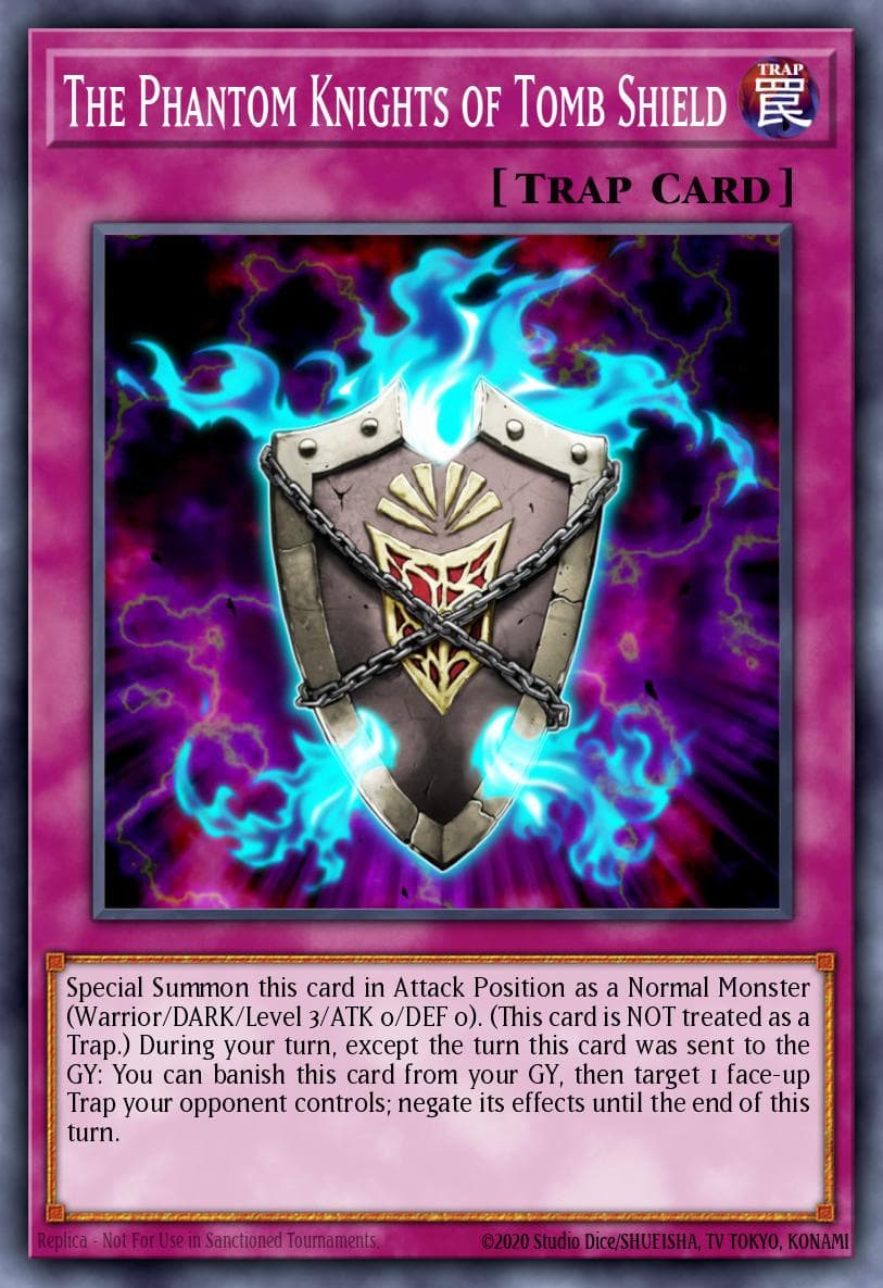 The Phantom Knights of Tomb Shield Legendary Hero Decks card