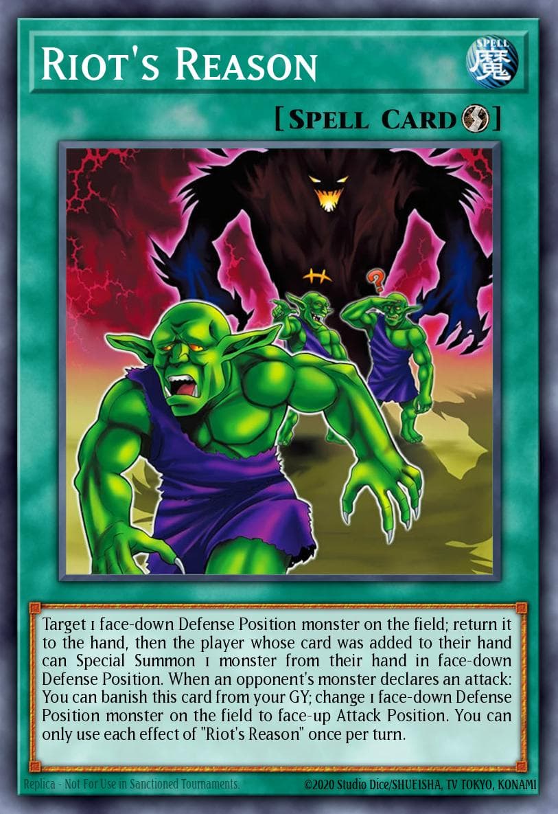 Riot's Reason Burst Protocol card