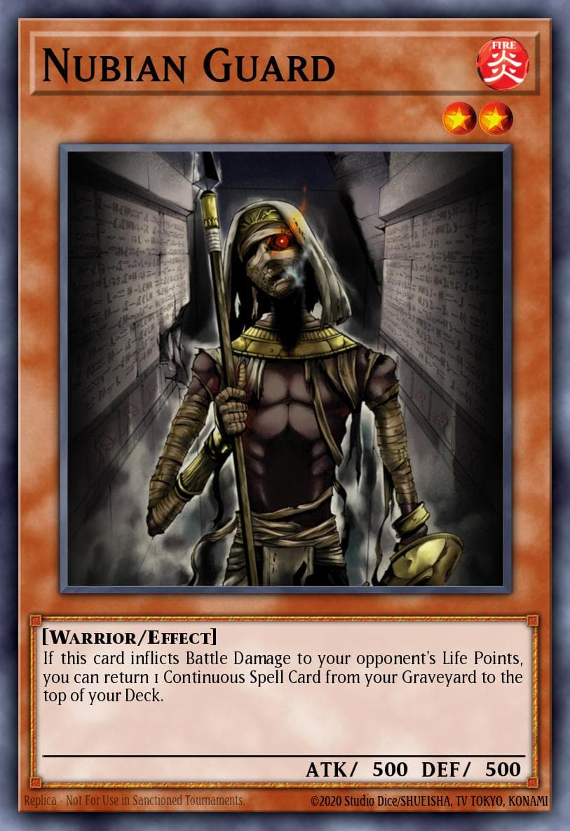 Nubian Guard Ancient Sanctuary card