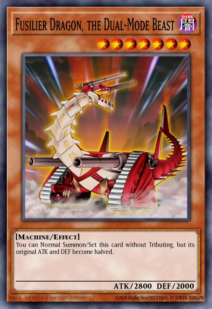 Fusilier Dragon, the Dual-Mode Beast Dark Revelation Volume 3 card