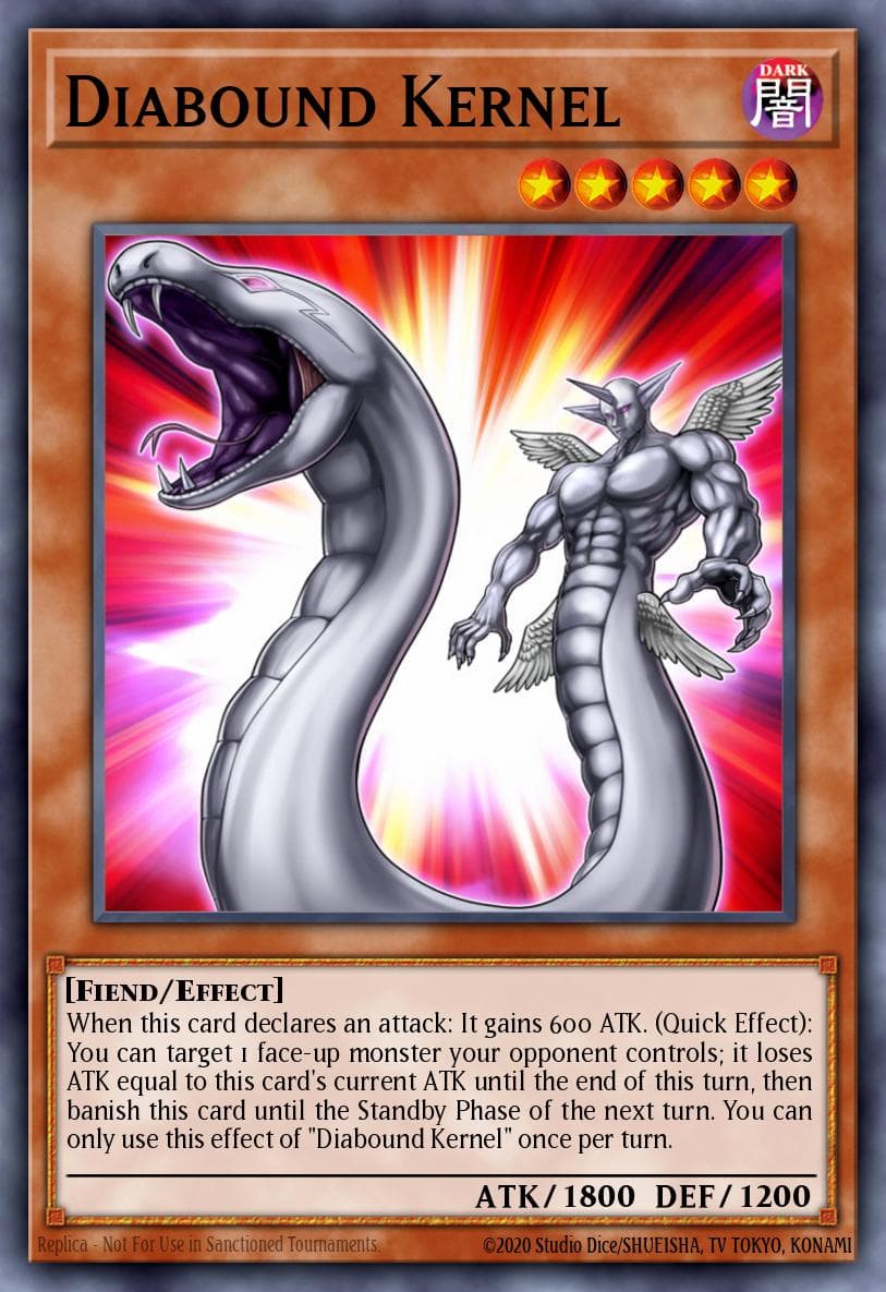 Diabound Kernel Legendary Duelists: Immortal Destiny card