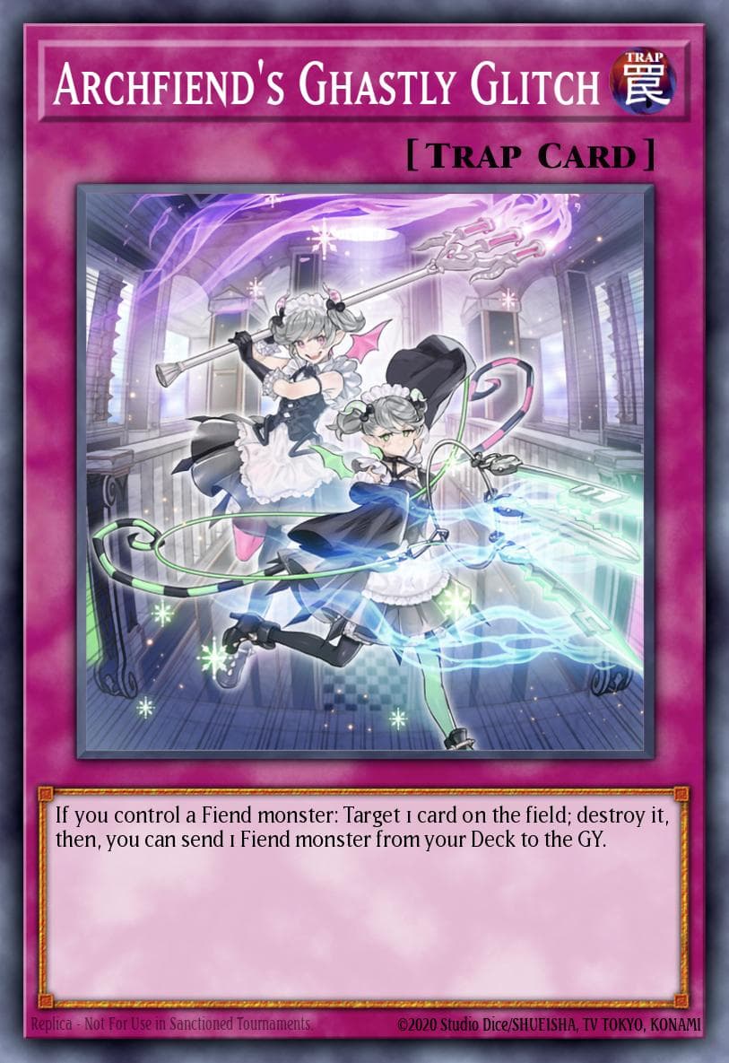 Archfiend's Ghastly Glitch Tactical Masters card