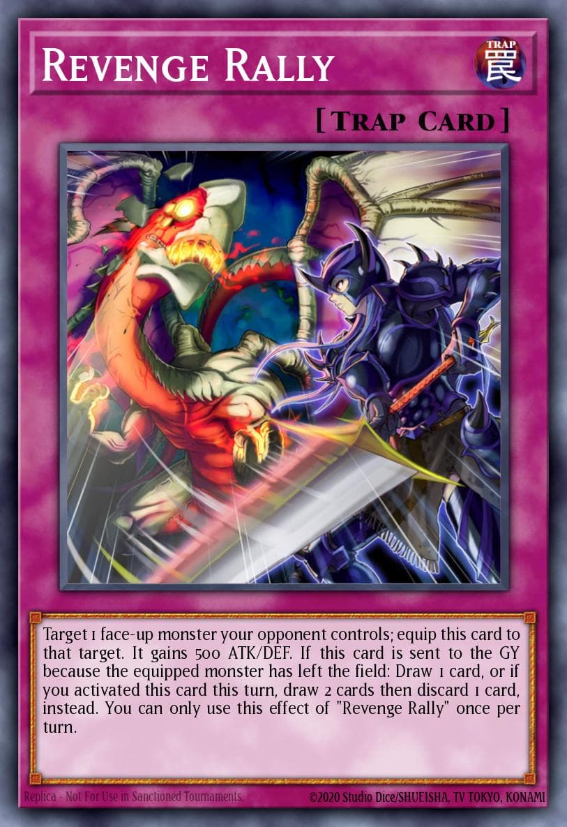 Revenge Rally Rise of the Duelist Premiere! promotional card card