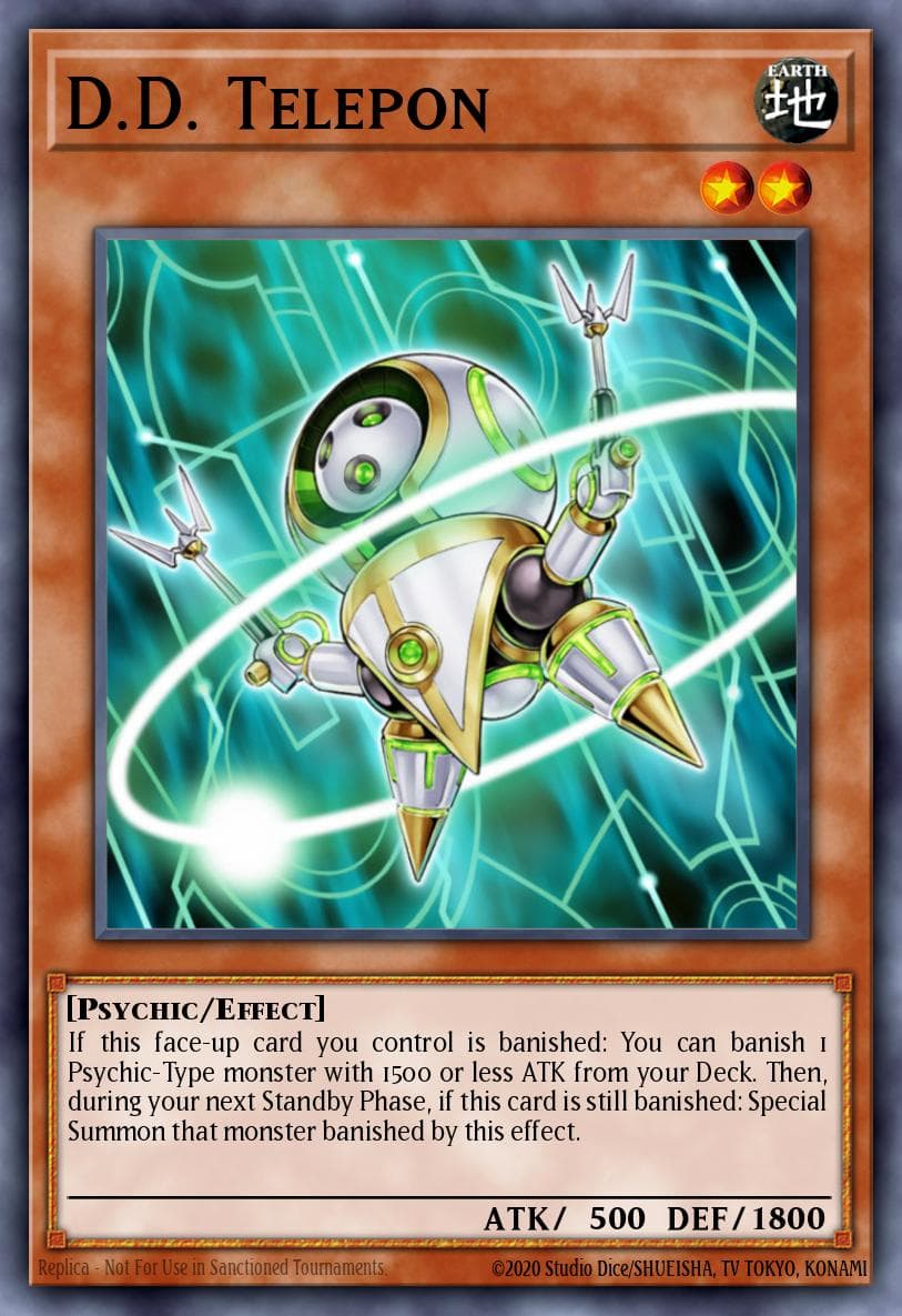 D.D. Telepon Photon Shockwave Sneak Peek Participation Card card