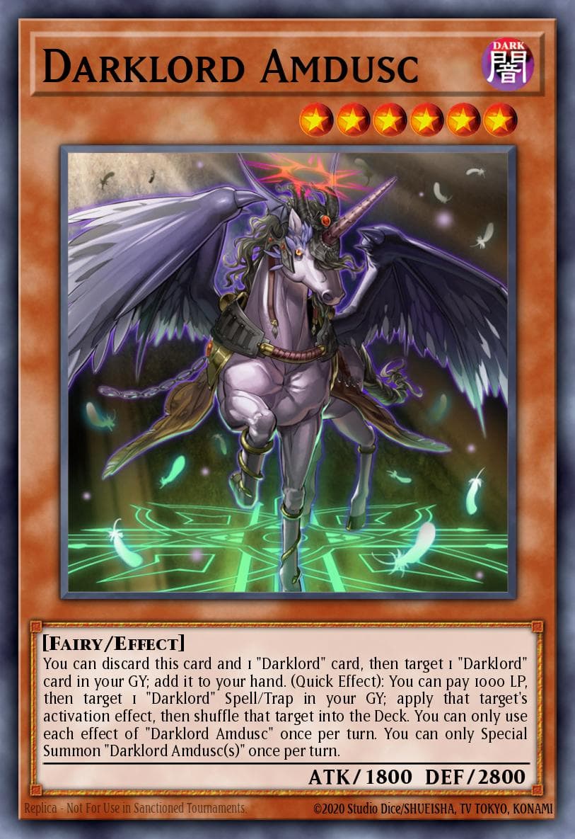 Darklord Amdusc Maze of Muertos card