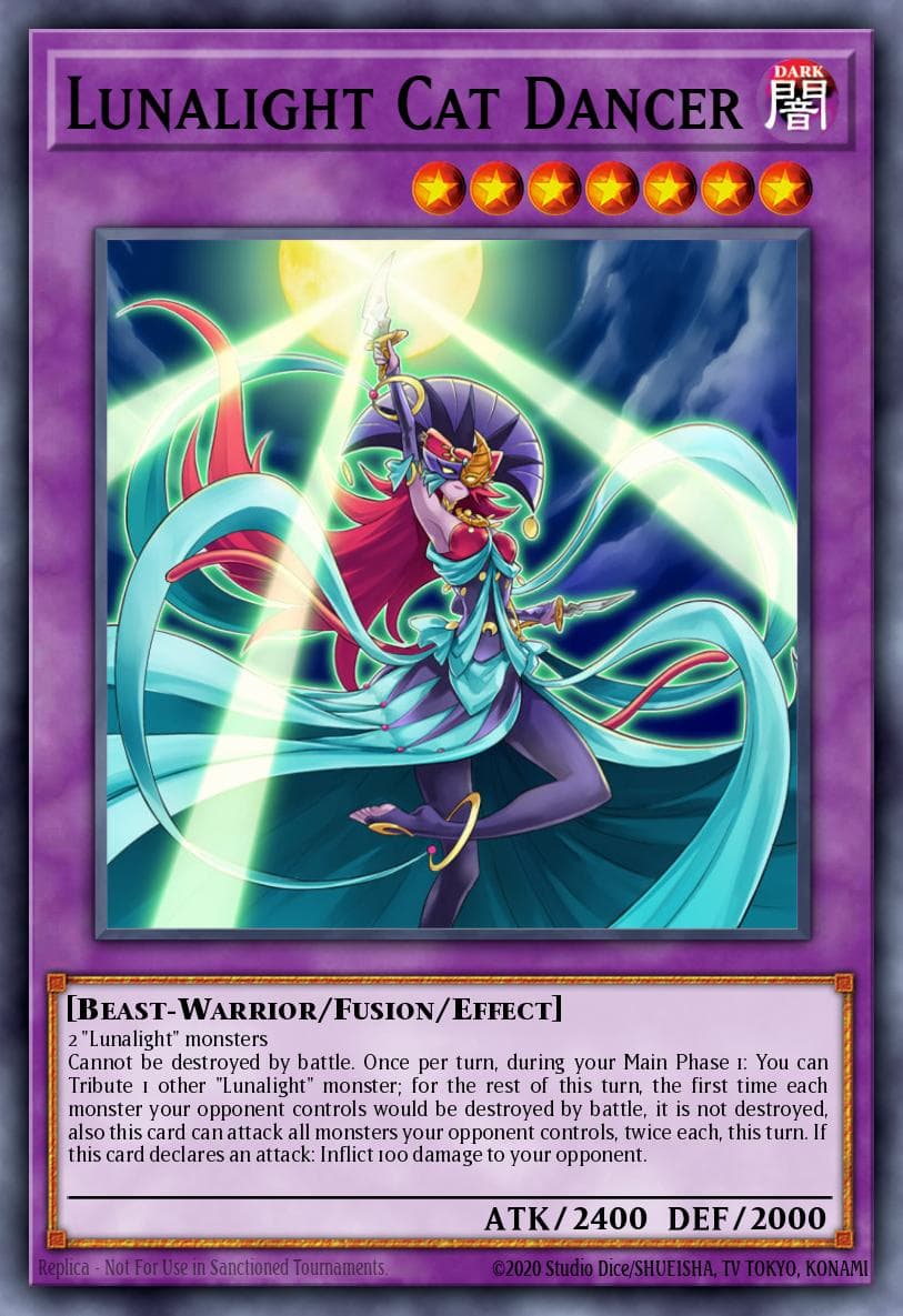 Lunalight Cat Dancer Legendary Duelists: Sisters of the Rose card