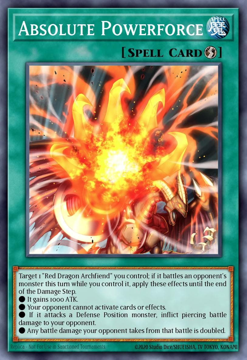 Absolute Powerforce Structure Deck: The Crimson King card