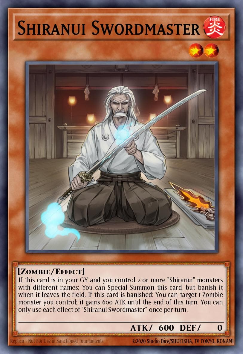 Shiranui Swordmaster Savage Strike Special Edition card