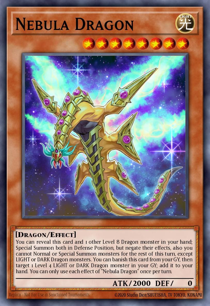 Nebula Dragon 2020 Tin of Lost Memories Mega Pack card