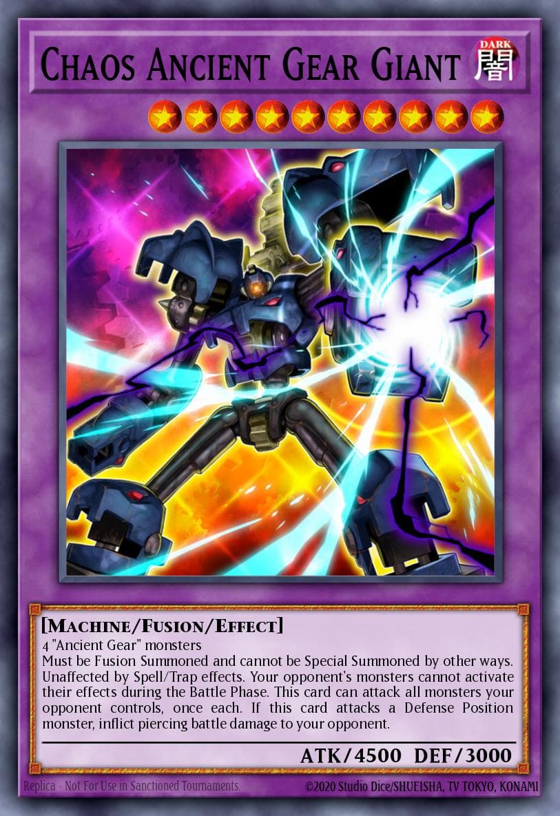 Chaos Ancient Gear Giant 25th Anniversary Tin: Dueling Mirrors card