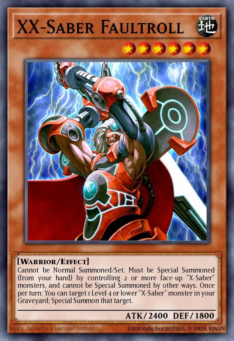 XX-Saber Faultroll Ancient Prophecy: Special Edition card