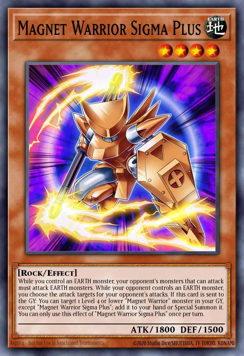 Magnet Warrior Sigma Plus Burst Protocol card