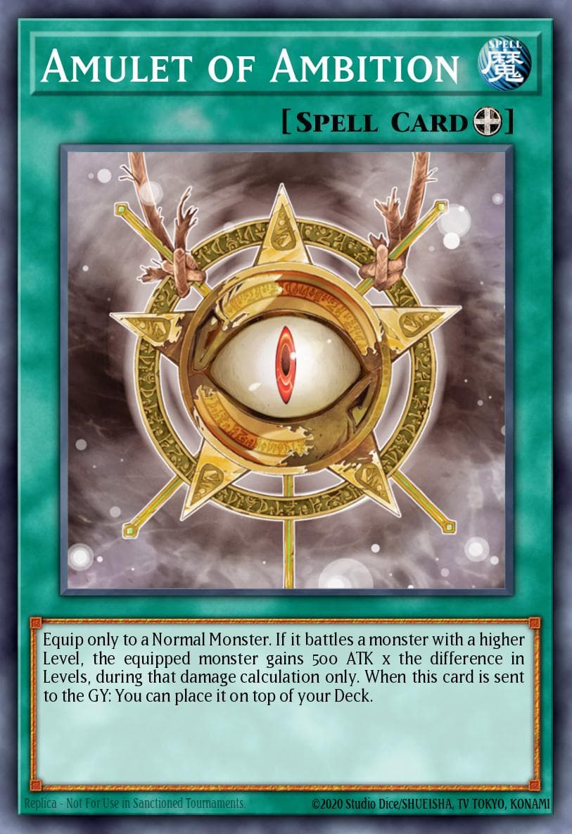 Amulet of Ambition Speed Duel Starter Decks: Ultimate Predators card
