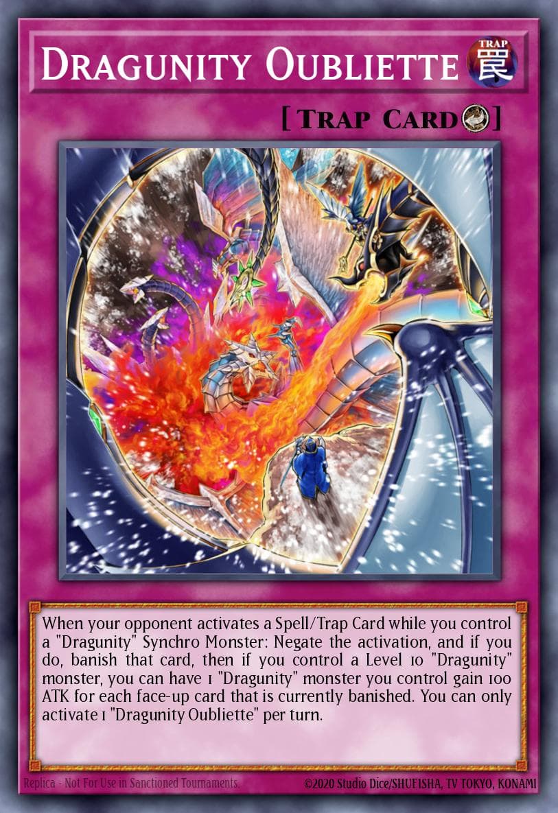 Dragunity Oubliette Ghosts From the Past card