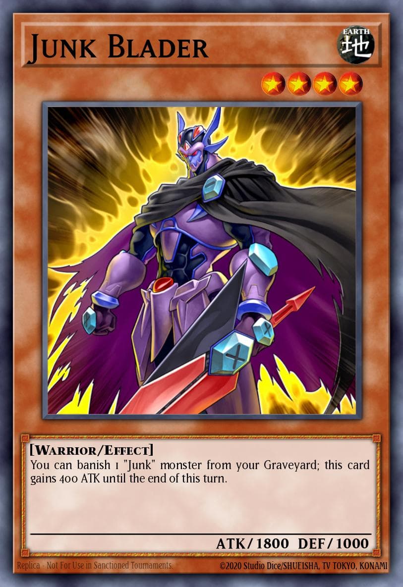 Junk Blader 遊戲王 card