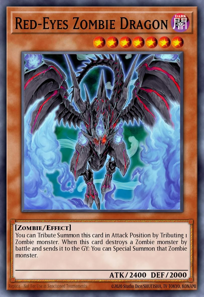Red-Eyes Zombie Dragon Structure Deck: Zombie Horde card