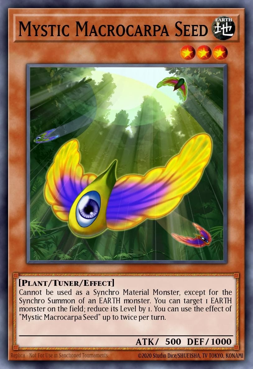 Mystic Macrocarpa Seed Legacy of the Valiant: Deluxe Edition card