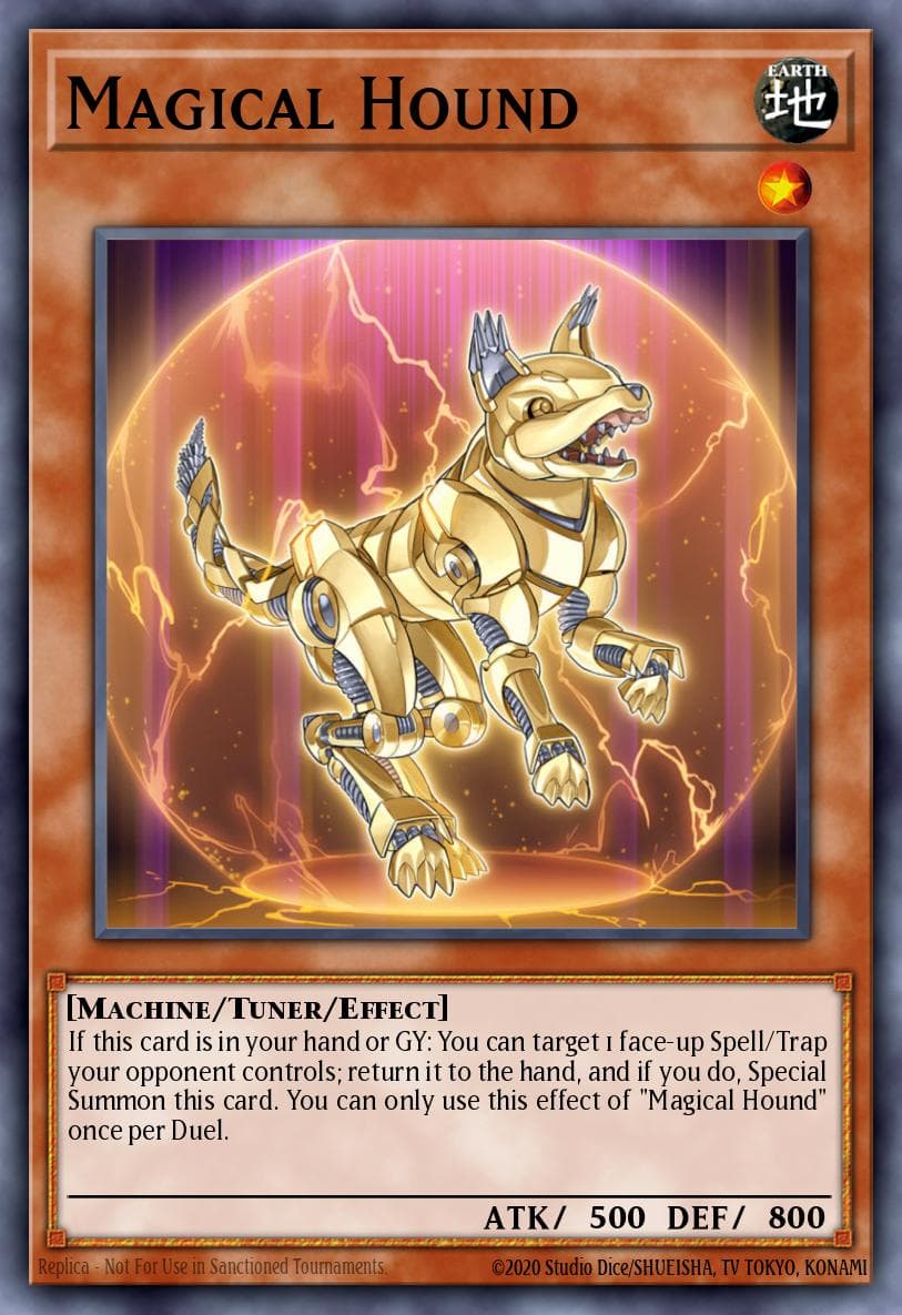 Magical Hound Eternity Code Premiere! promotional card card