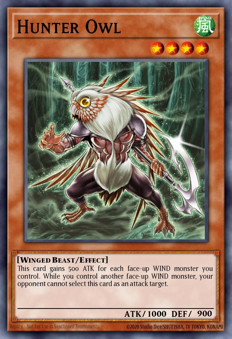 Hunter Owl Dragunity Legion Structure Deck card