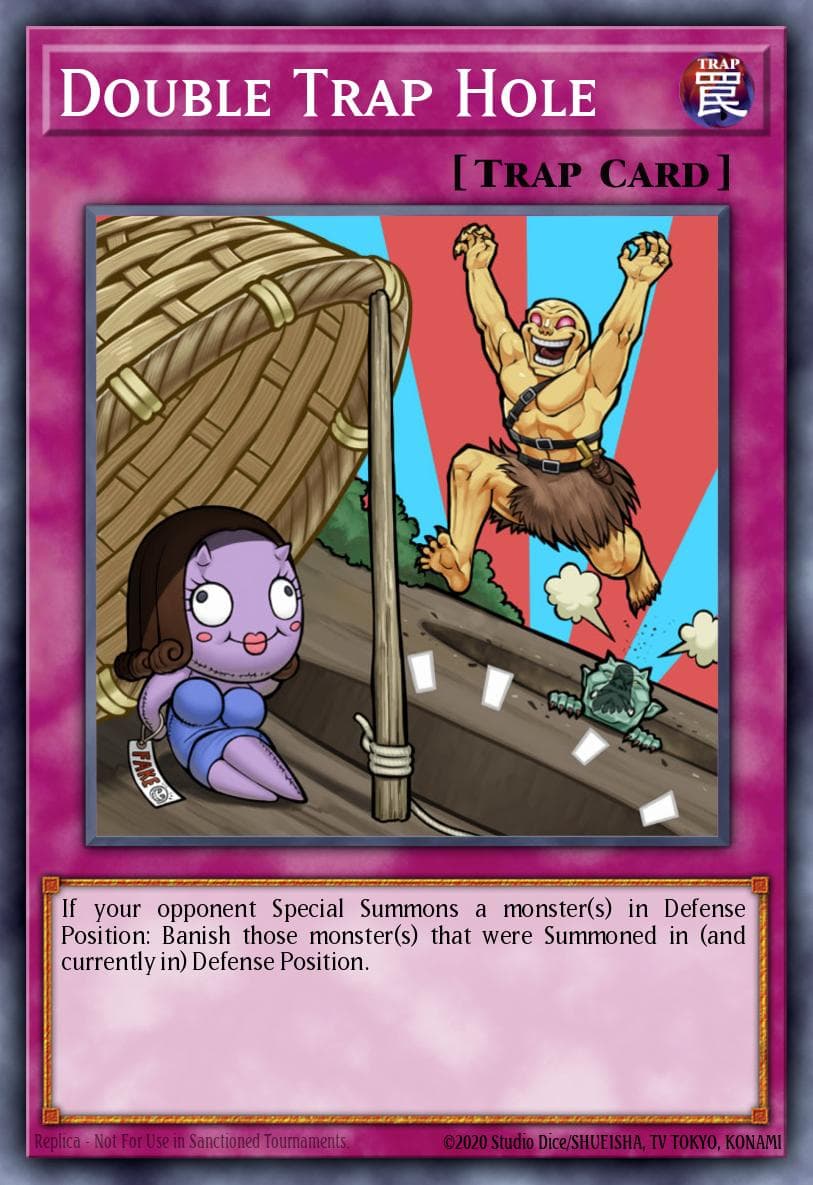 Double Trap Hole Secrets of Eternity: Super Edition card