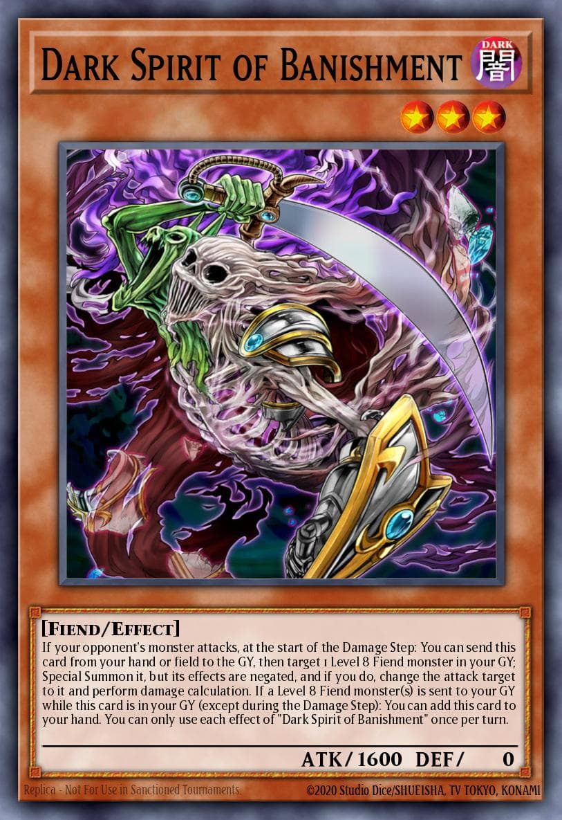Dark Spirit of Banishment Legendary Duelists: Immortal Destiny card