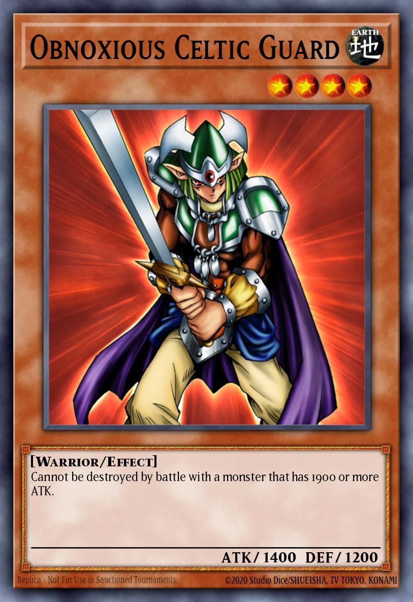 Obnoxious Celtic Guard Dark Beginning 2 card