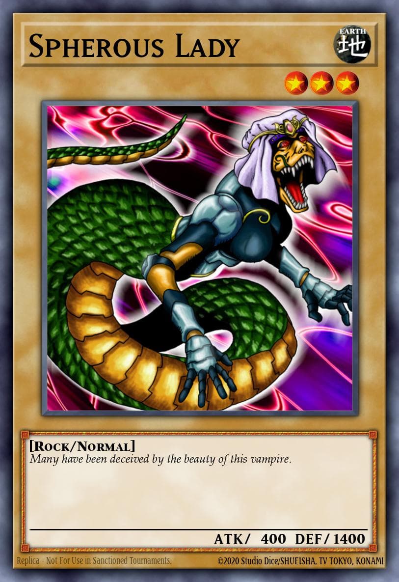 Spherous Lady Labyrinth of Nightmare card
